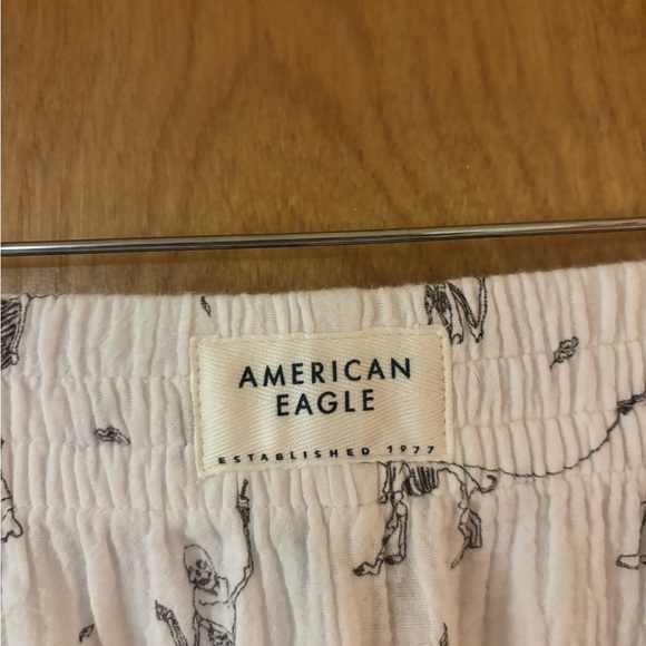 American Eagle Outfitters Skeleton Cotton Gauze PJ Set - Picture 6 of 12